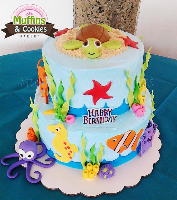Cake by Muffins & Cookies Bakery SV