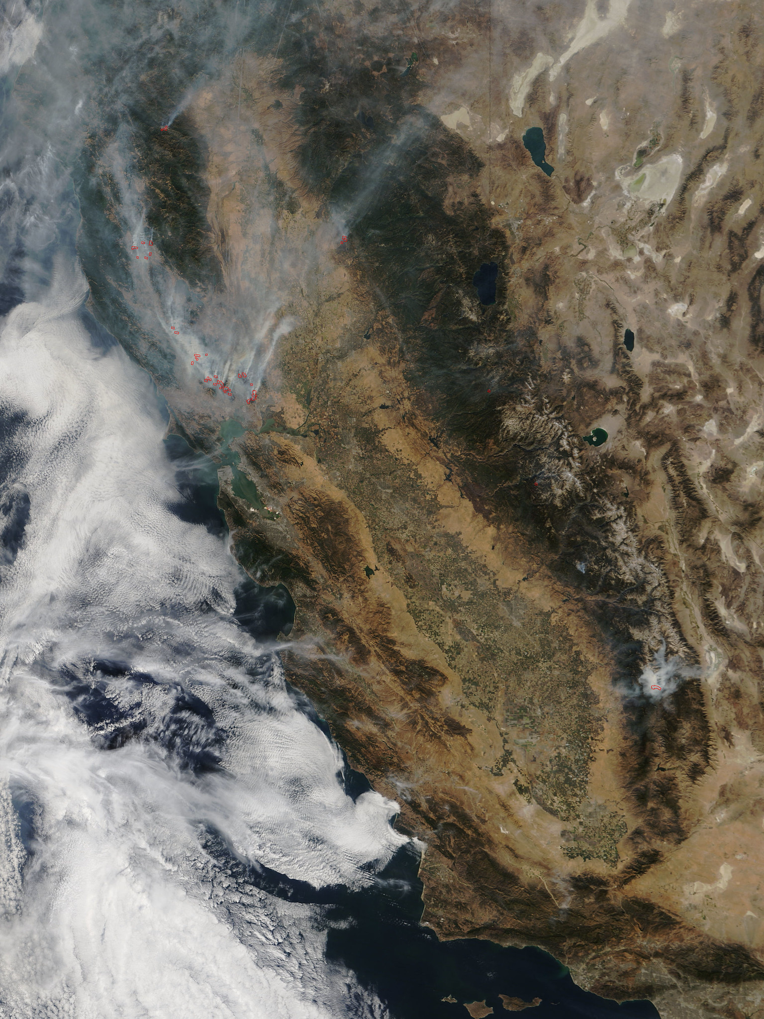 Wildfires in California Not Slowing Down