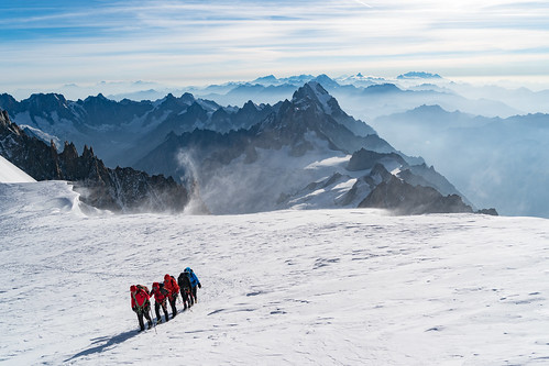 Gran Paradiso en Mont Blanc, Hoogalpiene beklimming
