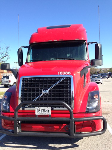 red truck tractor transportation volvo tennessee letsguide