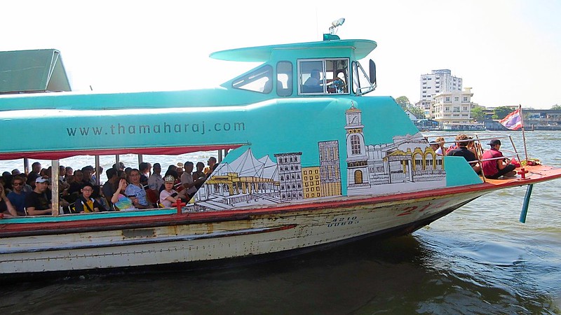 Chao Phraya river ferry