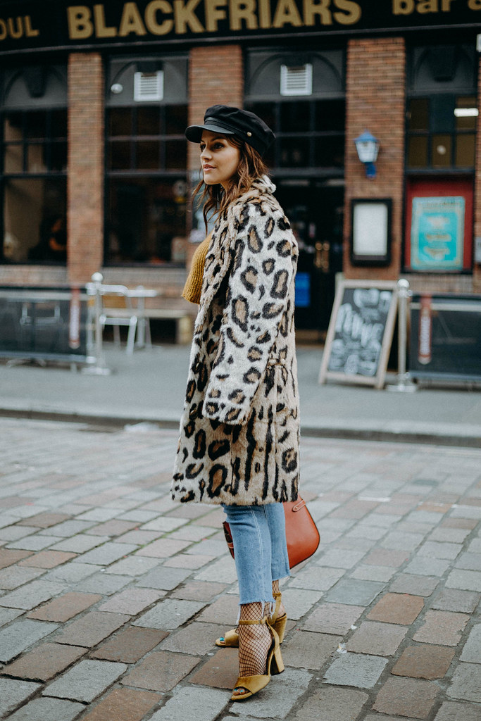 The Little Magpie House of Harlow leopard coat