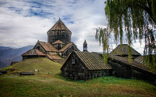 haghpat loriprovince armenia am 2011 architecture church dome medieval mountain roof spire tower tree