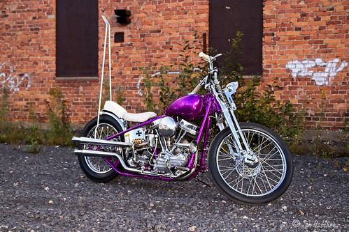 panhead harley davidson motorcycle chopper inferno sweden