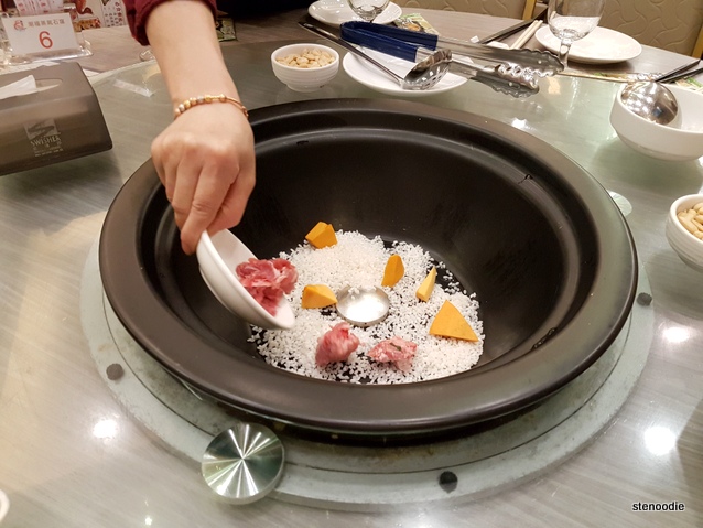 congee steam pot 