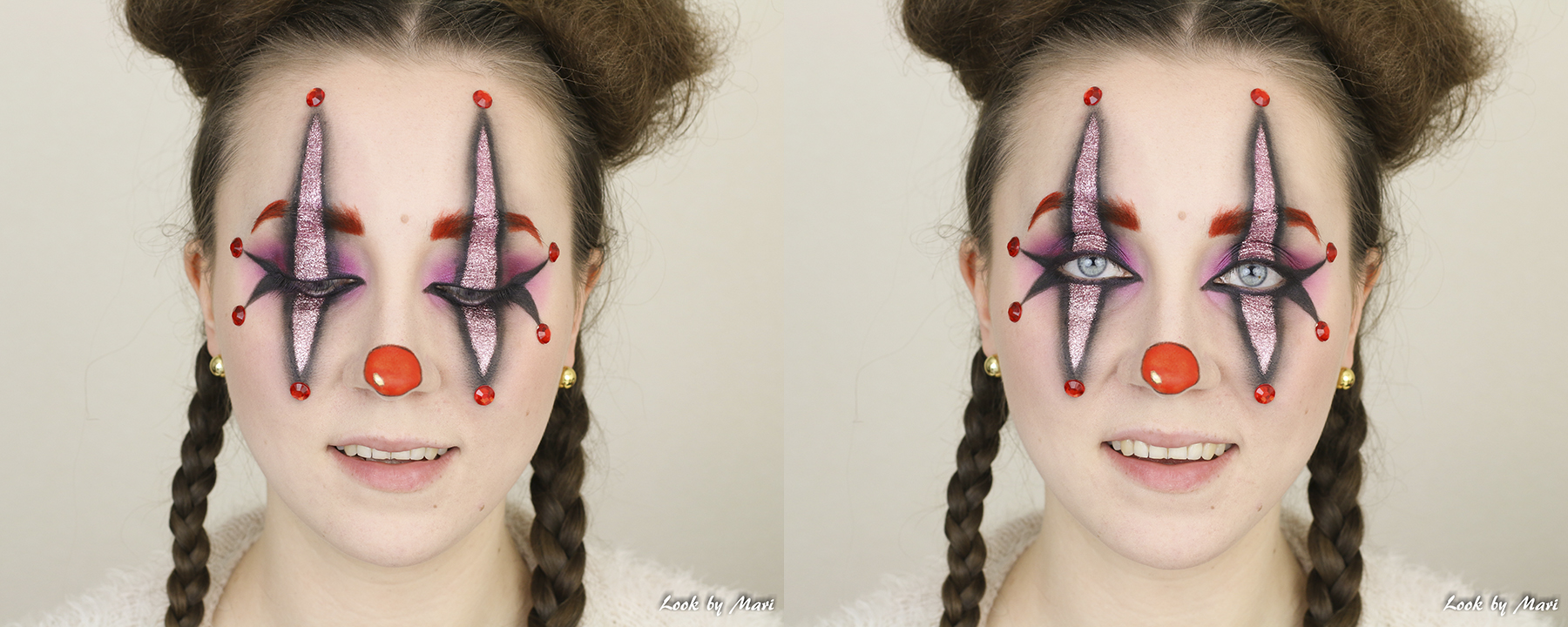 13 clown face makeup tutorial inspo easy for beginners blog video