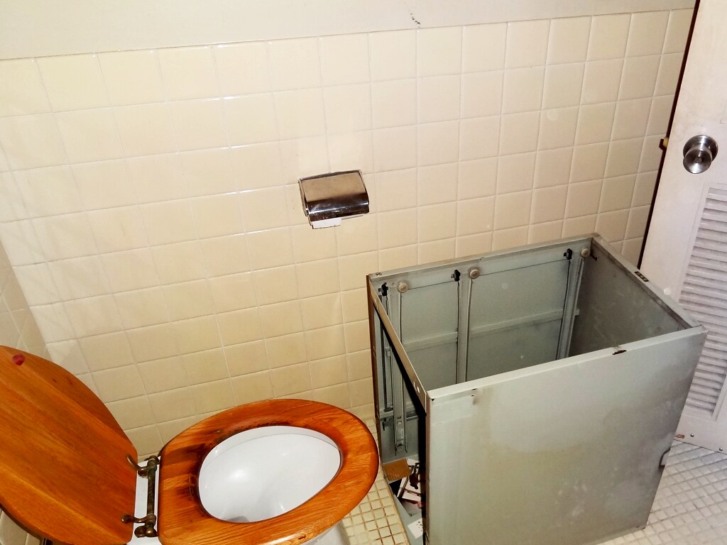 リノベーション前・トイレ