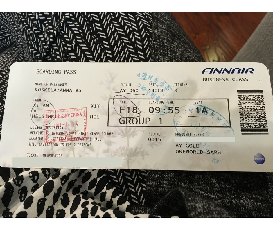 Finnairin Boarding Pass-kuvalla voi peruuttaa lentosi ja löytää kotisi