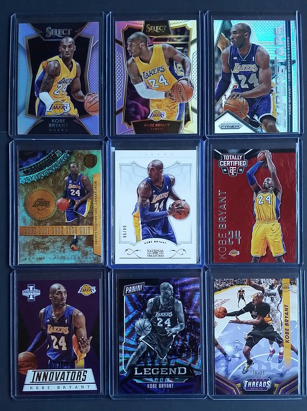 FS: Kobe Bryant Low End Serial #'ed Card Lot (UD/ULTIMATE/TOPPS