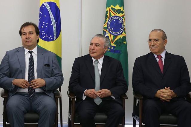Golpista Michel Temer continua ocupando indevidamente a Presidência da República - Créditos: Valter Campanato/Agência Brasil