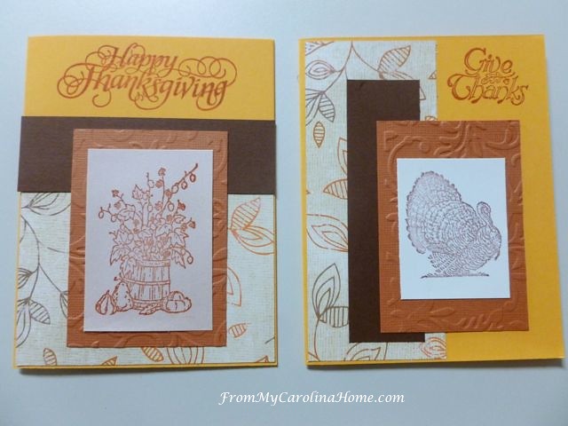 Autumn Cards at From My Carolina Home