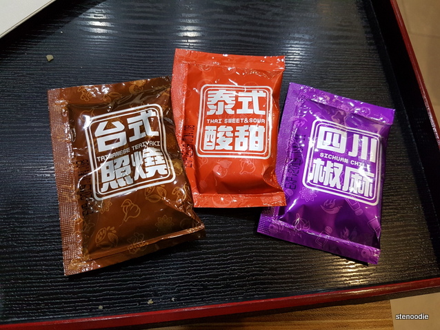  3 sauces