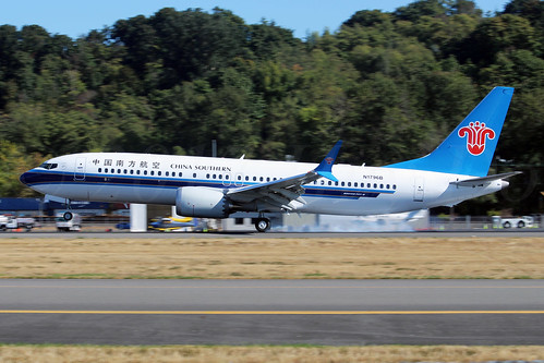 Boeing 737 MAX 8 China Southern Airlines N1796B LN6569