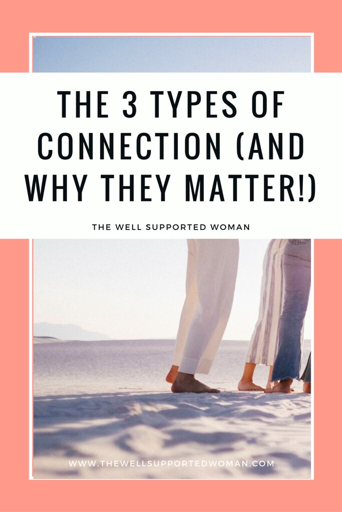 Life coach Laura Weldy breaks down the types of connection that The Well Supported Woman believes are critical to a happy and fulfilled life, connection to self, connection to others, and connection to the Universe.