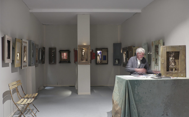 Peter's booth at Brussels Fine Art Fair