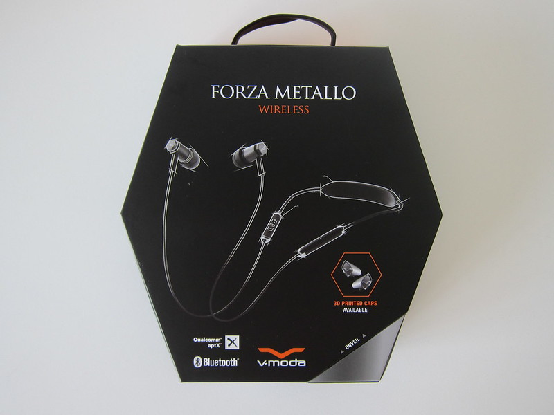 V-MODA Forza Metallo Wireless Earphones - Box Front