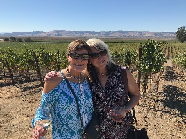 Janie and Sharon at Donum Estates