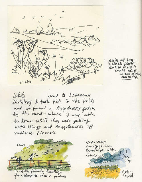 Sketchbook #107: Trip to Scotland