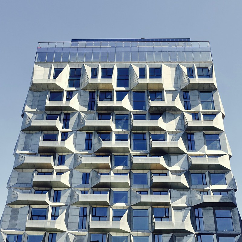 The Silo apartments, Nordhavn, Copenhagen, Denmark