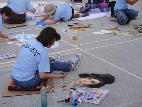 Orlando artists at work. From 4 places you must visit on a trip to Florida