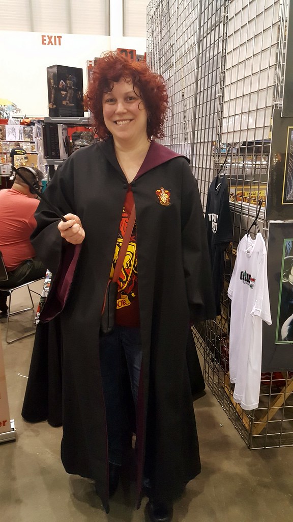 Gryffindor student. Fantastic Literary Cosplays from Grand Rapids Comic Con