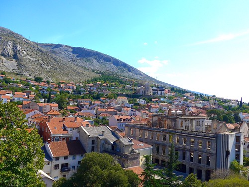 mostar bosniahercegovina architecture buildings houses cityscape