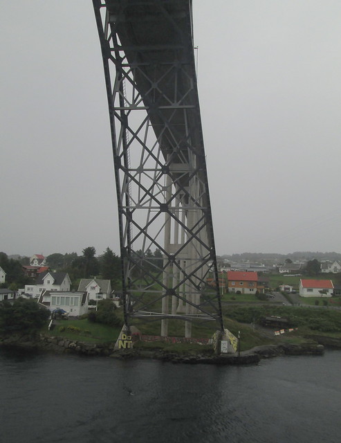 Karmsund Bridge from Below
