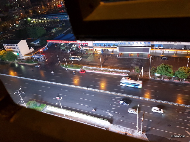 Yuantong Hotel window view