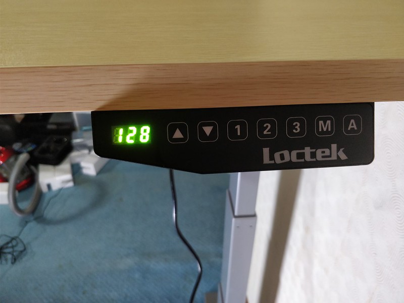 Loctek 電動式スタンディングデスク 昇降高さ (3)