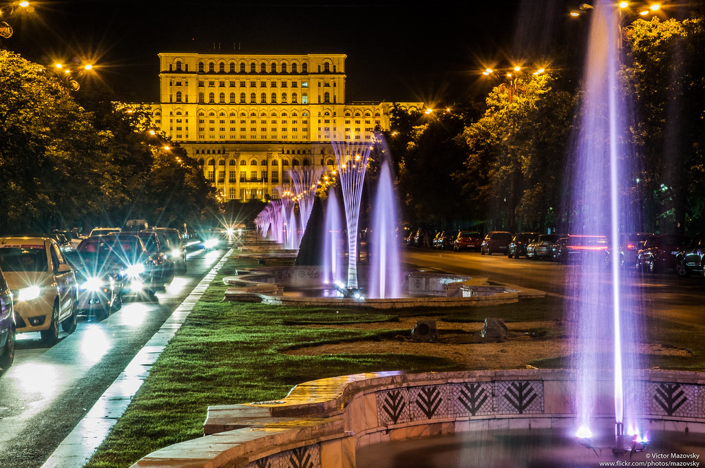Night Bucharest 1 / Ночной Бухарест 1
