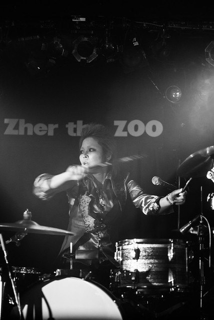 Coal Tar Moon live at Zher the Zoo, Tokyo, 31 Oct 2017 -00019