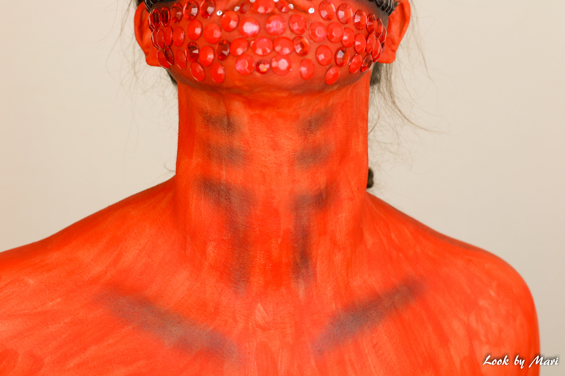 14 red makeup halloween makeup scary beautiful tutorial how to blog video