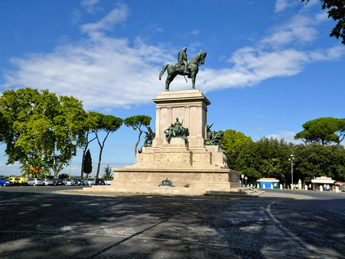 Garibaldi Square, Gianicolo, Rome 