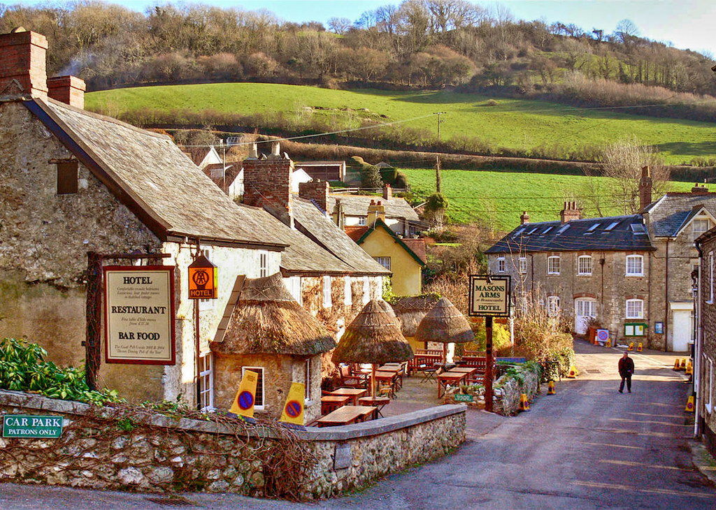 Branscombe Village, Devon. Credit Gary Turner, flickr