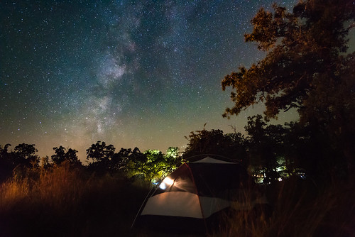 camping milkyway tent oklahoma wichitamountainswildliferefuge stars outdoors sky night panorama galaxy doriscampground wichitamountains indiahoma unitedstates us