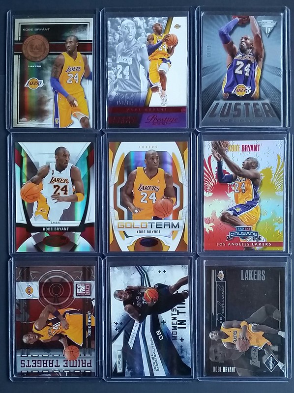 FS: Kobe Bryant Low End Serial #'ed Card Lot (UD/ULTIMATE/TOPPS