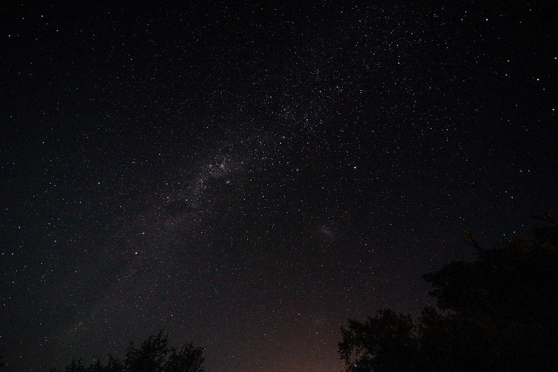 The Milky Way from our terrace