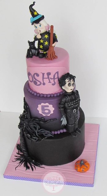 Halloween Themed Birthday Cake by Michele Bakes Cakes