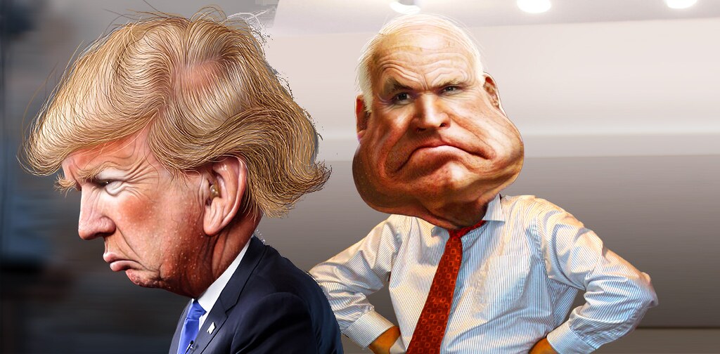 McCain Trump Issues
