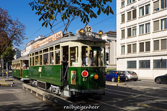 Tram AGMT Be 4/4 67 + remorque 363 - Photo of Neydens
