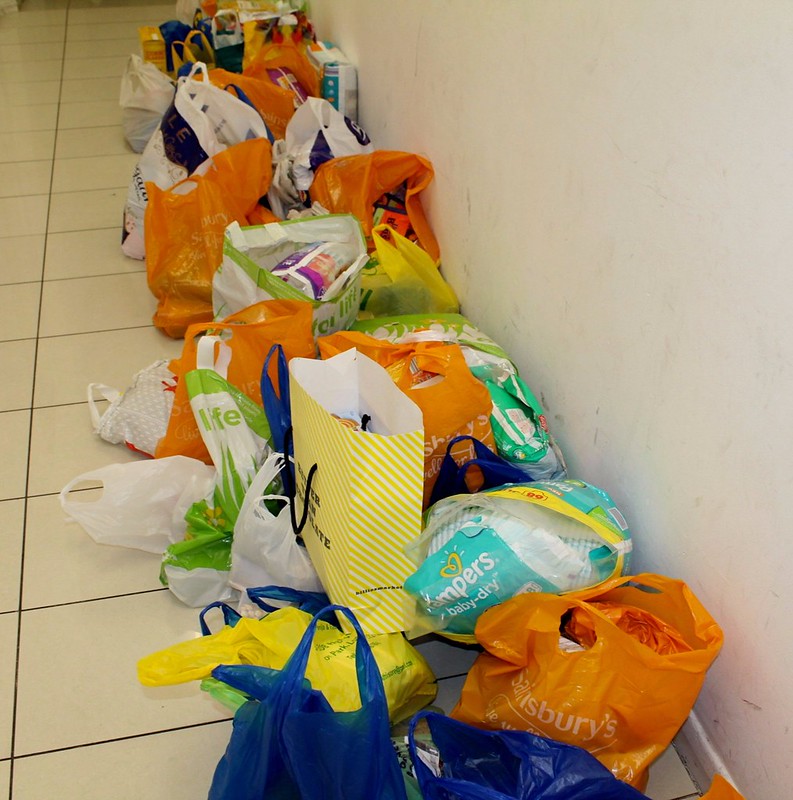 The Renewal Programme&#039;s Harvest  Festival Donations