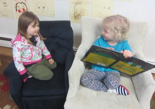 reading with a friend