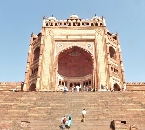 Agra-fatehpur sikri 1-Buland Darwaza (3)