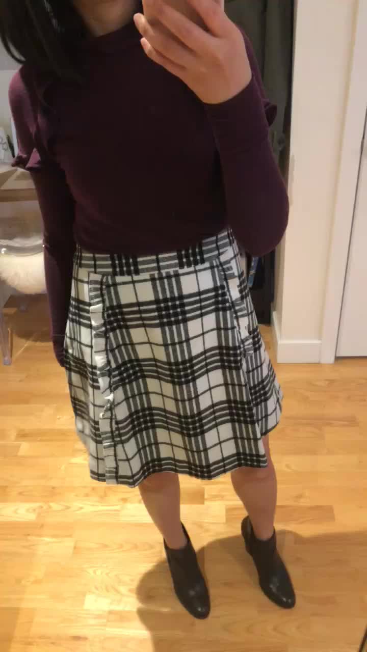  LOFT Outlet Plaid Skirt, size 0 regular (last seen/review here)