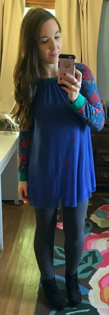 Matilda Jane blue tween holiday dress