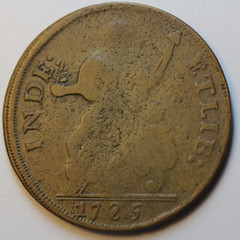 1785 Connecticut copper reverse