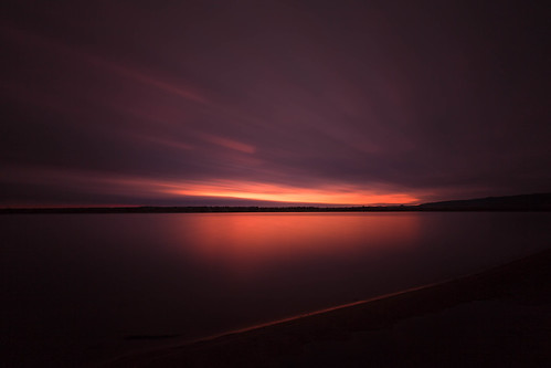 sunrise dawn daybreak beach lake reflections clouds longexposure le lakechatfield chatfieldstatepark colorado landscape