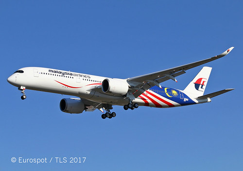 MALAYSIAN AIRLINES      AIRBUS A 350   F-WZHE 
