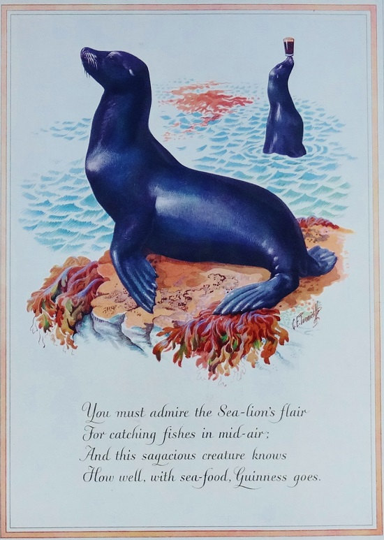 Guinness-1952-sea-lions