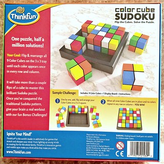  Color Cube Soduku ~ Game Gift Idea